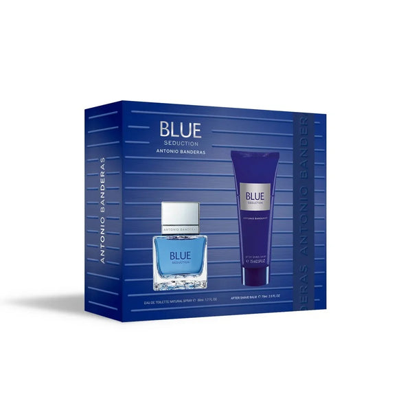 Estuche Antonio Banderas Blue Seduction Edt 50Ml + 75Ml A/S Hombre