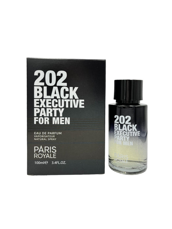 Perfume Paris Royale 202 Black Executive Party 100 Ml Edp Hombre - Inspirado en 212 VIP Black Men