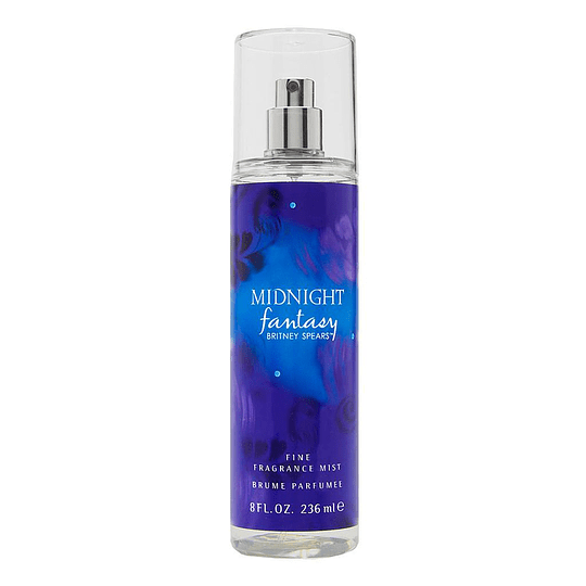 Body Mist Britney Spears Midnight Fantasy 236 ml Mujer