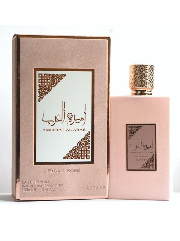 Perfume Asdaaf Ameerat Al Arab Prive Rose Edp 100 ML Mujer .