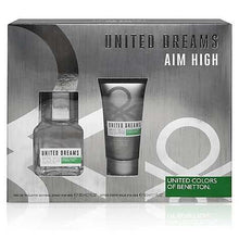 Estuche Aim High 100ml + 75ml Aftershave Balm Benetton Hombre