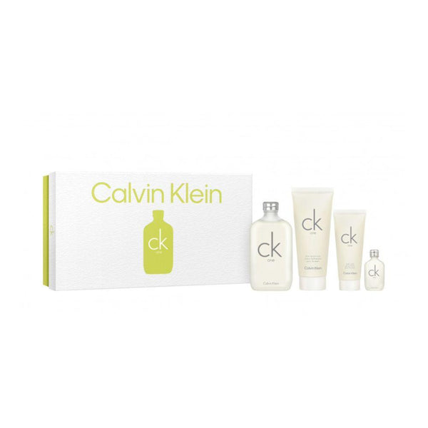 Estuche Calvin Klein One EDT 200ml + Crema 200ml + Gel 100ml + Edt 15ml Unisex