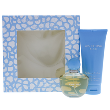 Estuche Oscar de la Renta Something Blue 2 Piezas edp  perfume 100 ml + 100 ml Body Lotion mujer